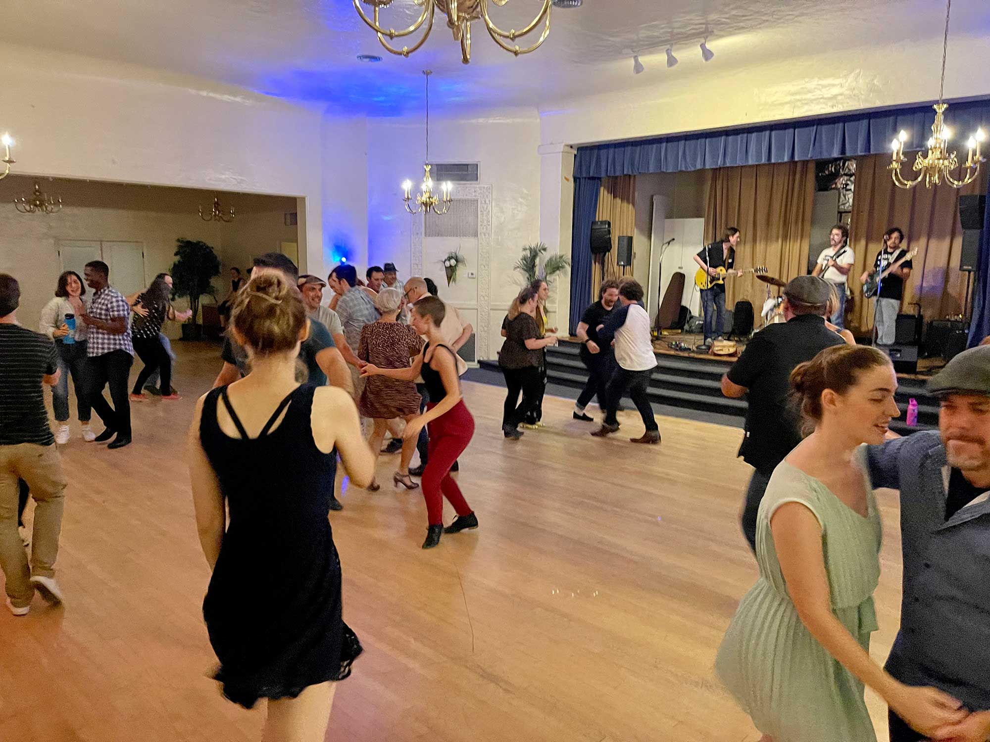 Swing dance at Guild of the Vale