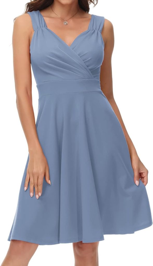 Sleeveless dance dress